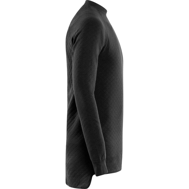 Fristads Moisture-Wicking Base Layer Top - 743 PC Black Back3#colour_black