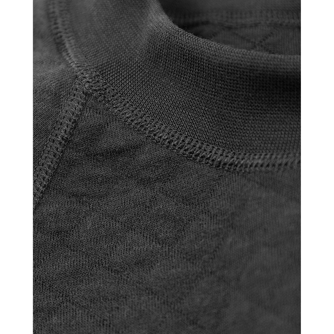 Fristads Moisture-Wicking Base Layer Top - 743 PC Black Detail1#colour_black