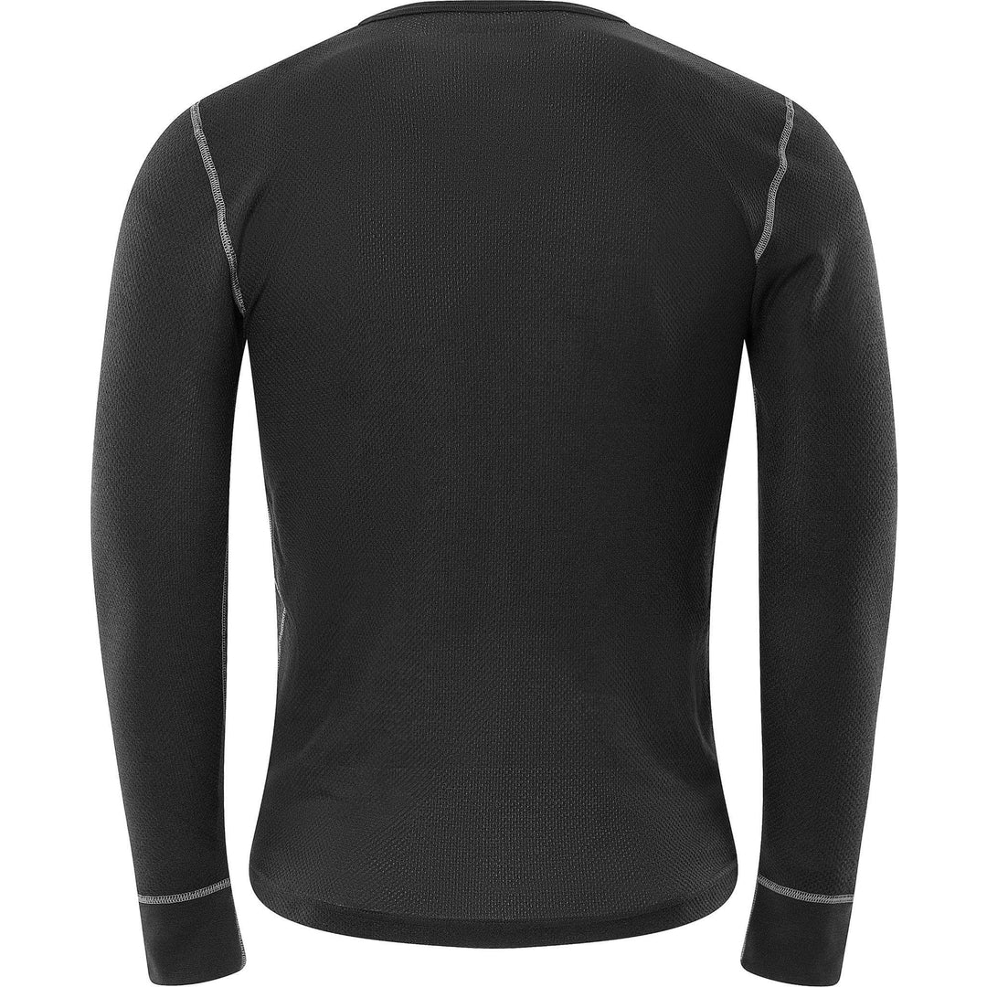 Fristads Moisture-Wicking Lightweight Base Layer Top - 787 OF Black Back1#colour_black