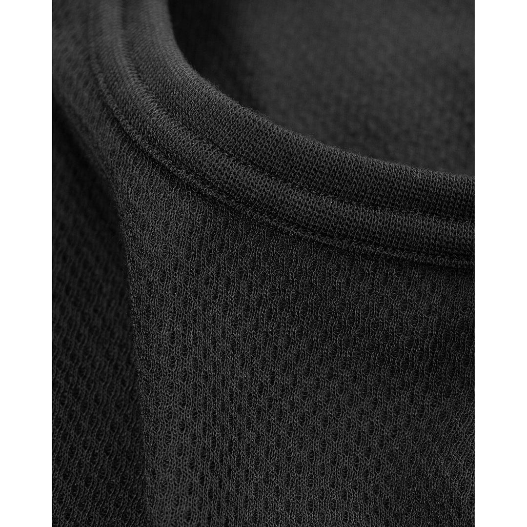 Fristads Moisture-Wicking Lightweight Base Layer Top - 787 OF Black Detail1#colour_black
