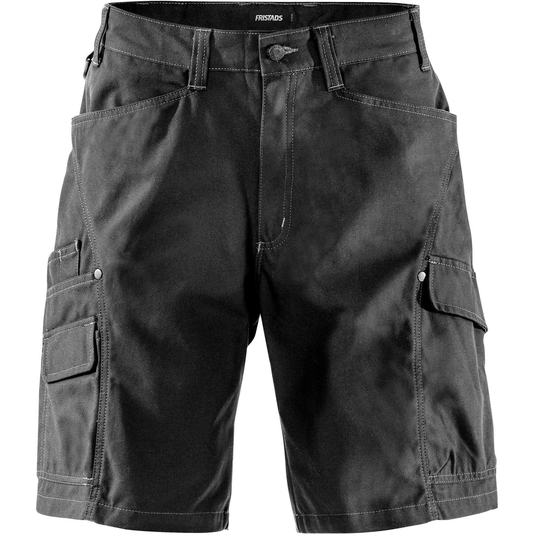 Fristads Multi-Pocket Shorts - 254 BPC Black Front1#colour_black