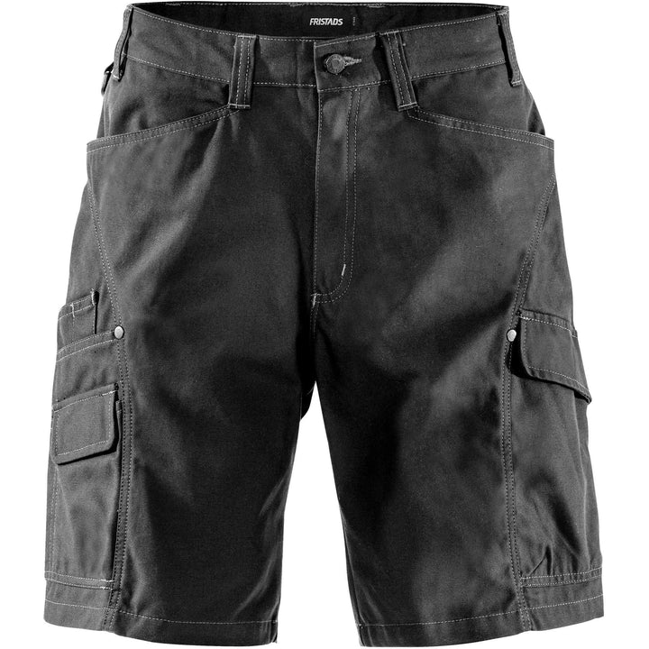 Fristads Multi-Pocket Shorts - 254 BPC Black Front1#colour_black