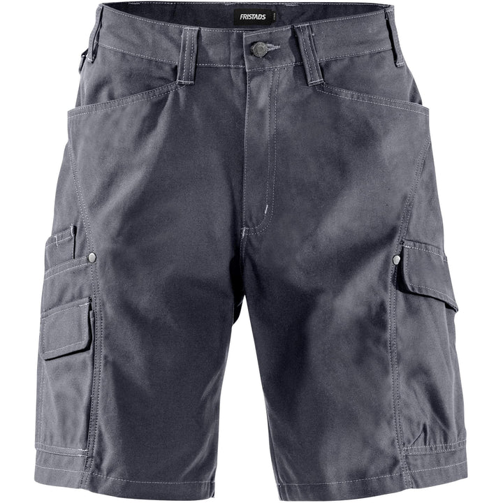 Fristads Multi-Pocket Shorts - 254 BPC Grey Front1#colour_grey