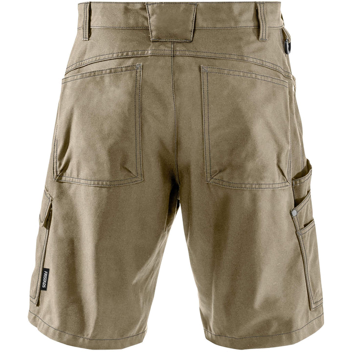 Fristads Multi-Pocket Shorts - 254 BPC Khaki Back1#colour_khaki
