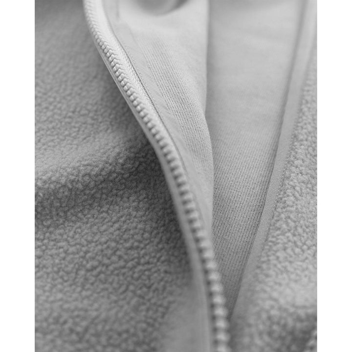 Fristads Outdoor Argon Micro Soft Pile Fleece Jacket Light Grey Detail3#colour_light-grey