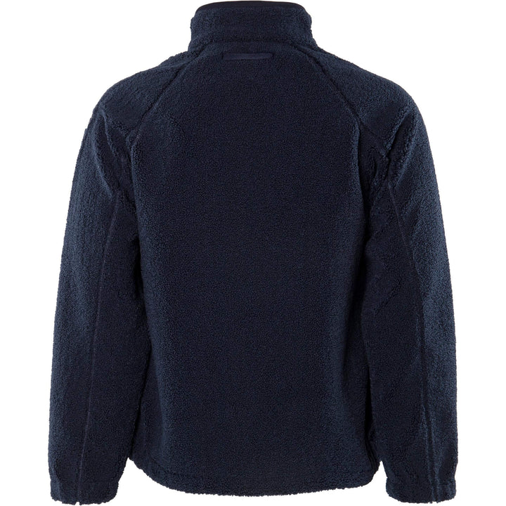 Fristads Outdoor Copper Soft and Warm Pile Fleece Jacket Dark Navy Back1#colour_dark-navy