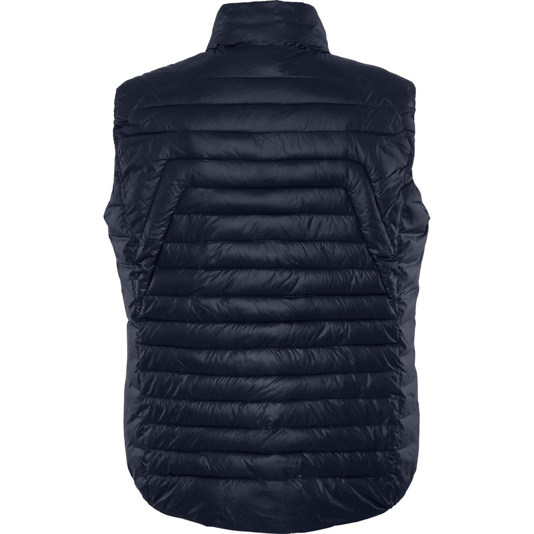 Fristads Outdoor Oxygen Primaloft Quilted Bodywarmer Waistcoat Dark Navy Back1#colour_dark-navy