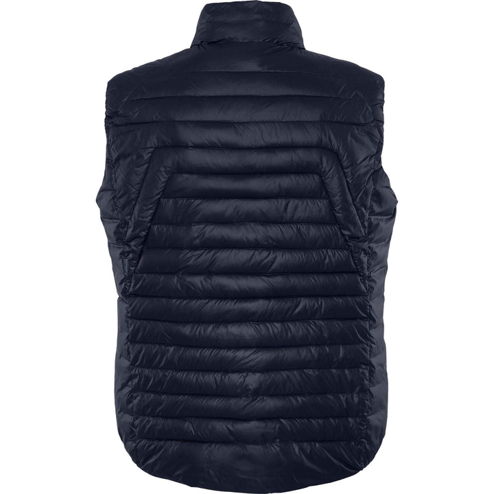 Fristads Outdoor Oxygen Primaloft Quilted Bodywarmer Waistcoat Dark Navy Back1#colour_dark-navy