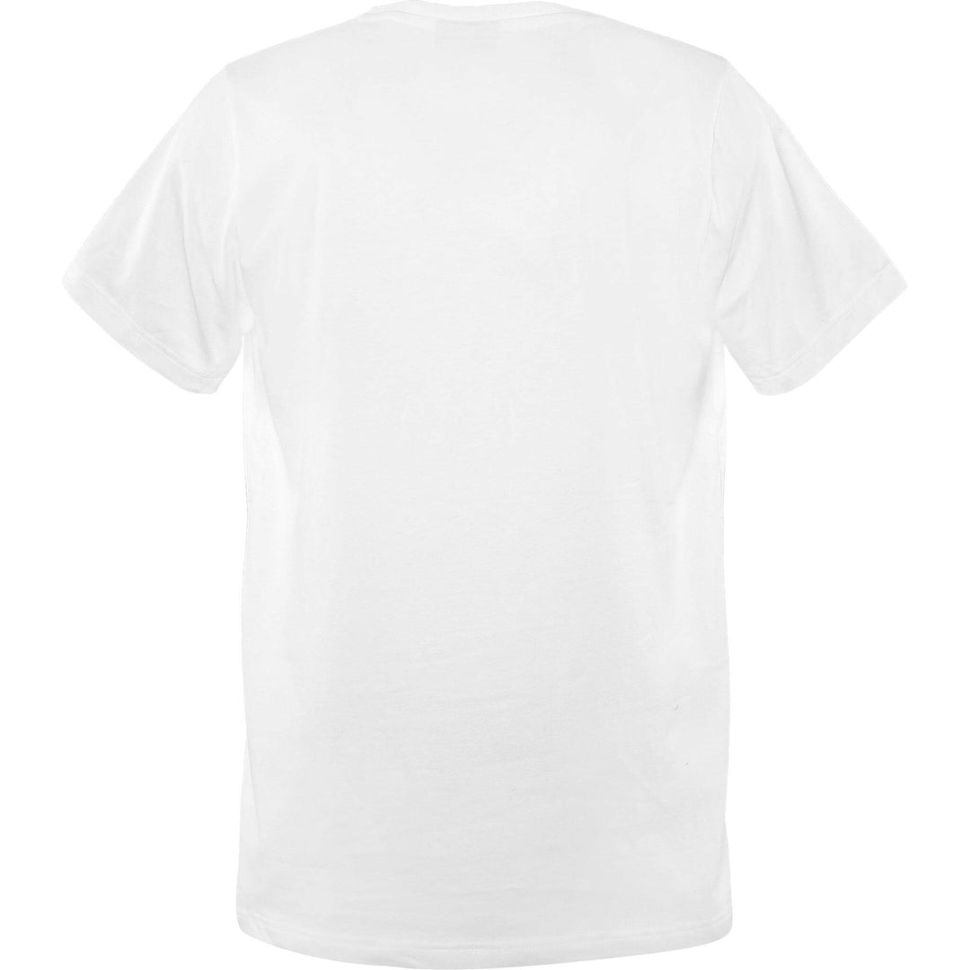 Fristads Outdoor Sodium Cotton Unisex T-Shirt White Back1#colour_white