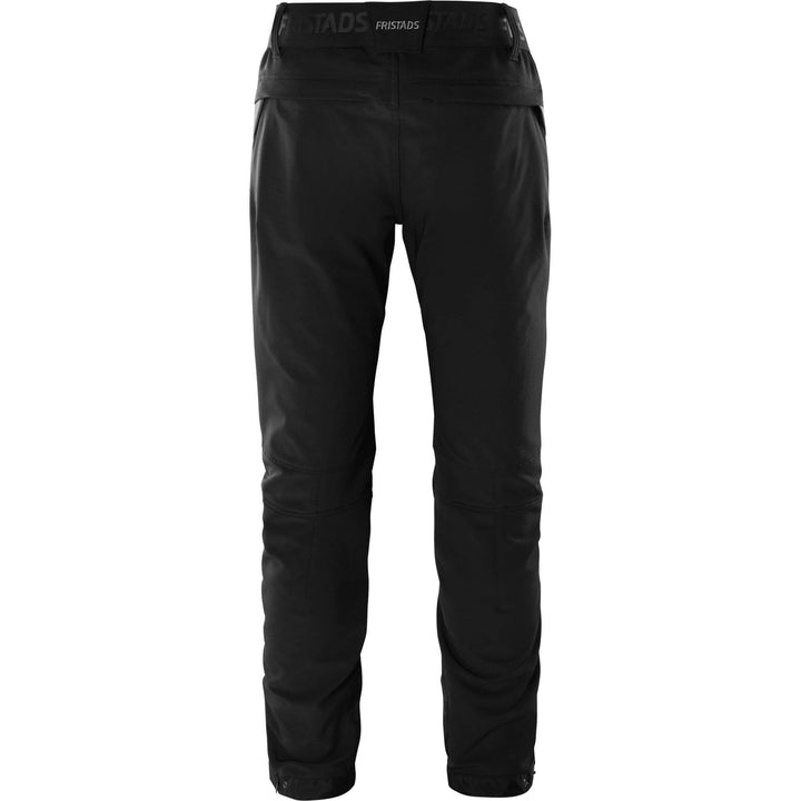 Fristads Outdoor Womens Helium Stretch Trousers Black Back1#colour_black