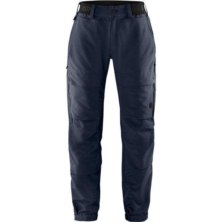 Fristads Outdoor Womens Helium Stretch Trousers Blue Front1#colour_blue