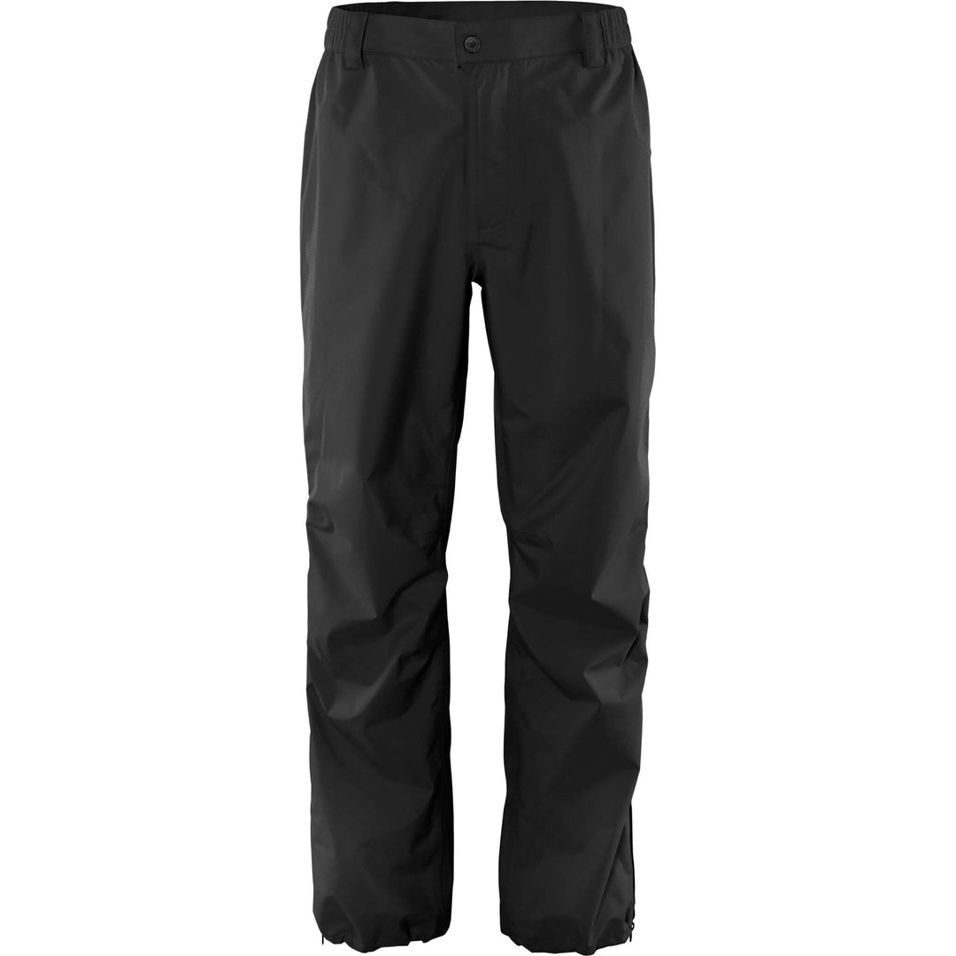 Fristads Outdoor Zinc Unisex Waterproof Breathable Lightweight Shell Trousers Black Front1#colour_black