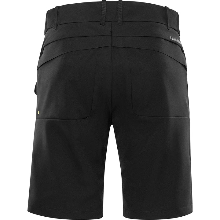 Fristads Outdoor Zircon 4-Way-Stretch Shorts Black Back1#colour_black