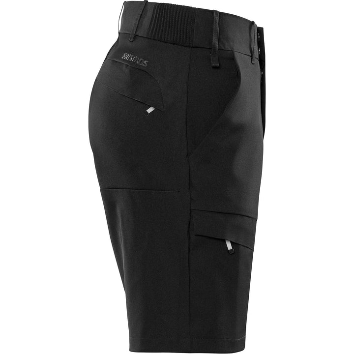 Fristads Outdoor Zircon 4-Way-Stretch Shorts Black Back3#colour_black