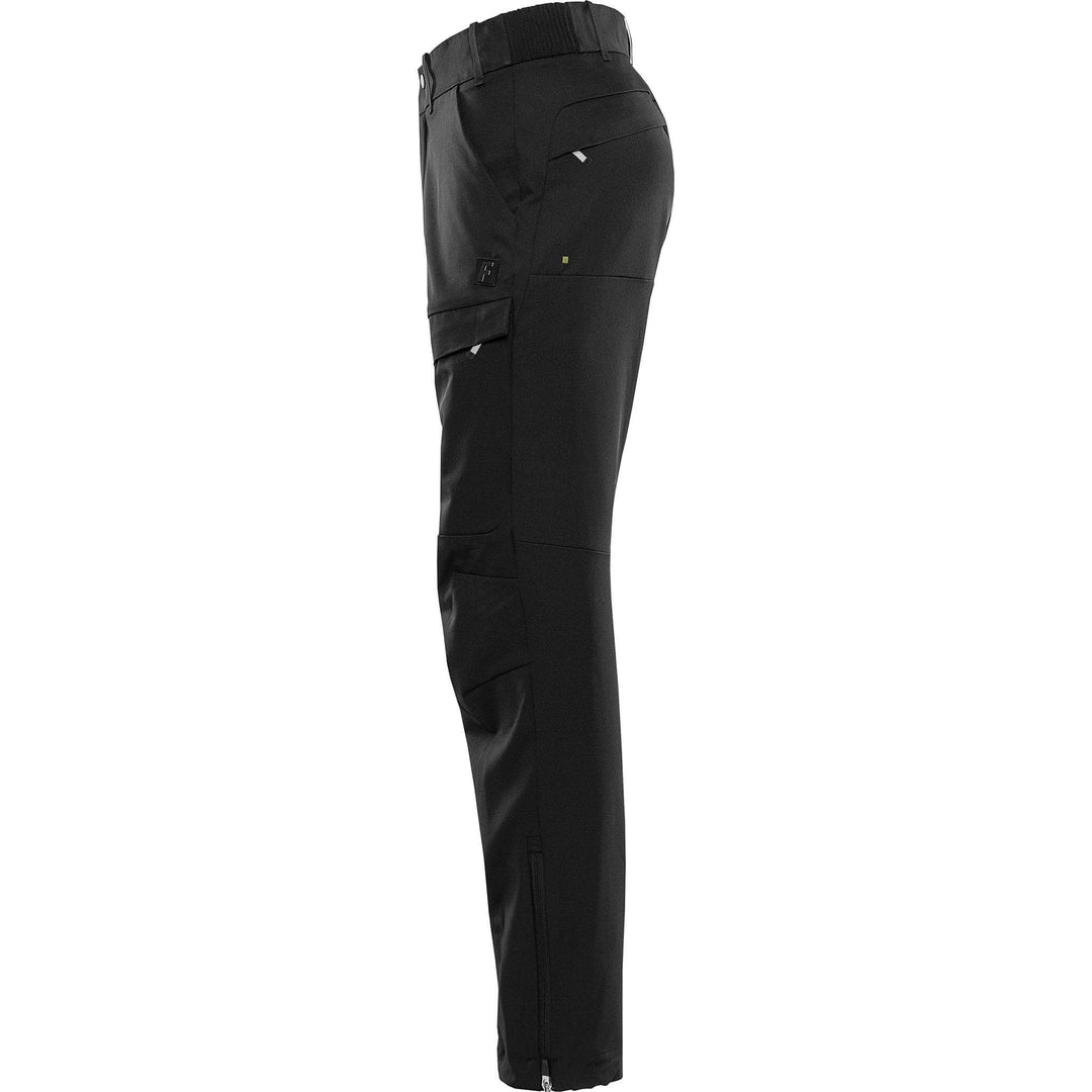 Fristads Outdoor Zircon 4-Way-Stretch Trousers Black Back2#colour_black