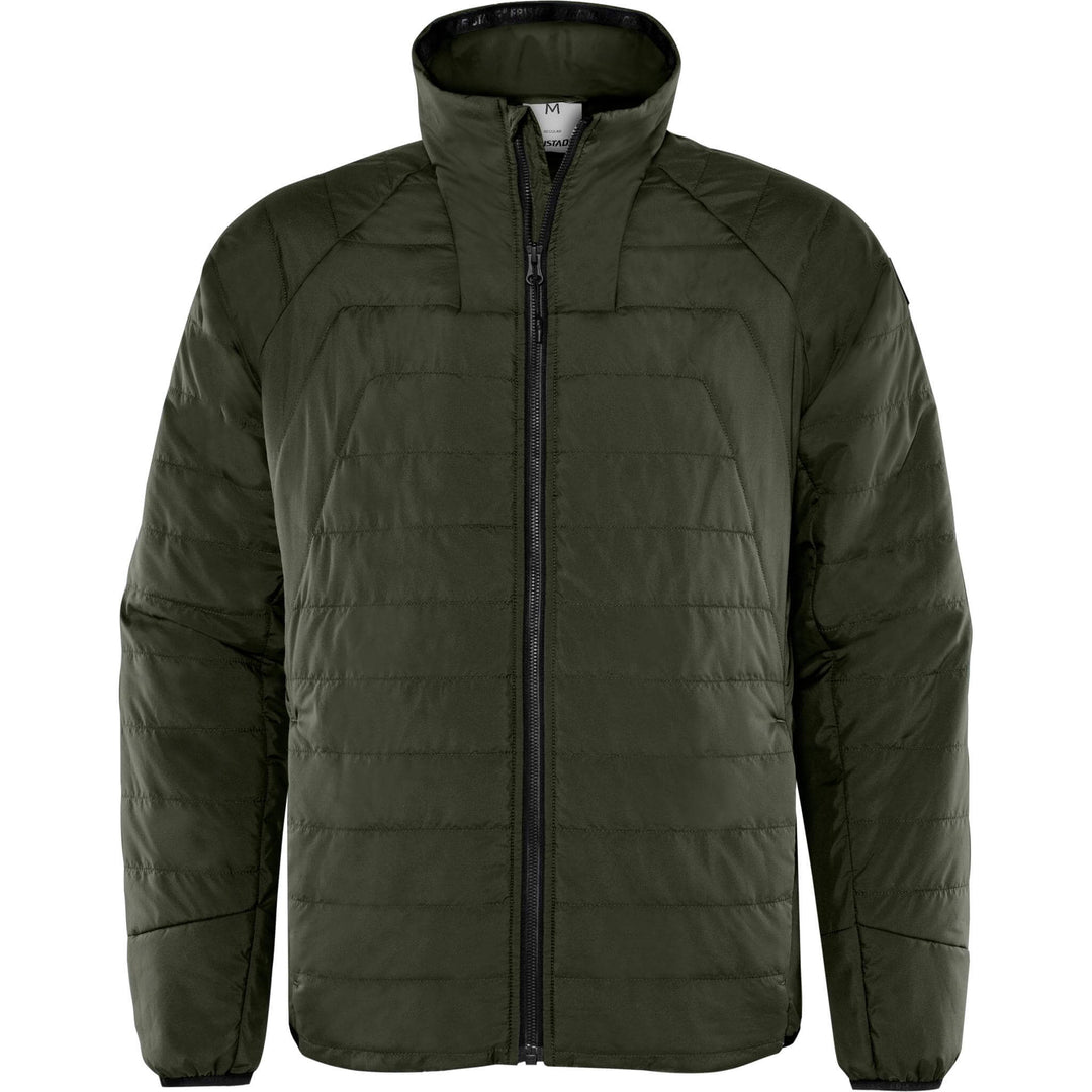 Fristads Oxygen Primaloft Jacket Army Green Front1#colour_army-green