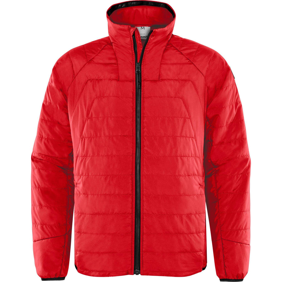 Fristads Oxygen Primaloft Jacket Red Front1#colour_red