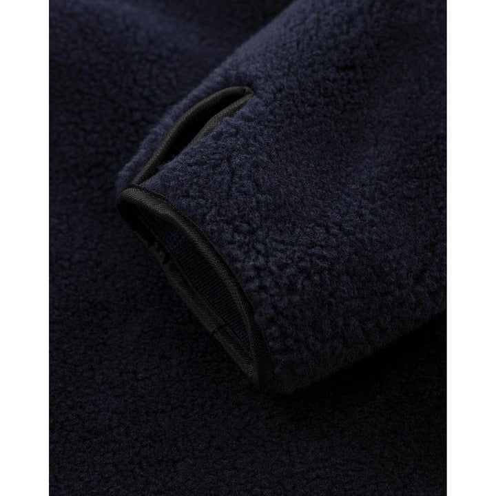 Fristads Pile Fleece Jacket - 762 P Navy Detail2#colour_navy