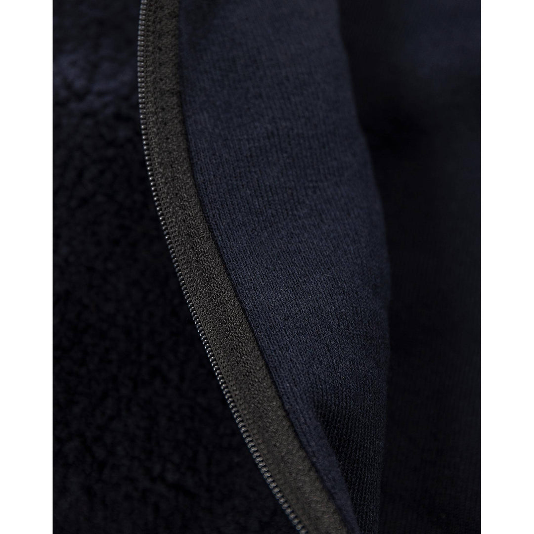 Fristads Pile Fleece Jacket - 762 P Navy Detail3#colour_navy