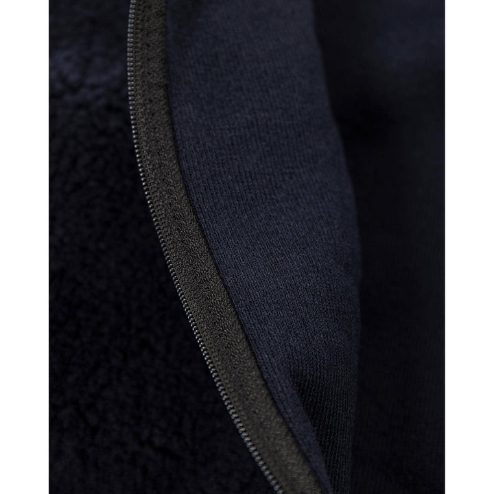 Fristads Pile Fleece Jacket - 762 P Navy Detail3#colour_navy