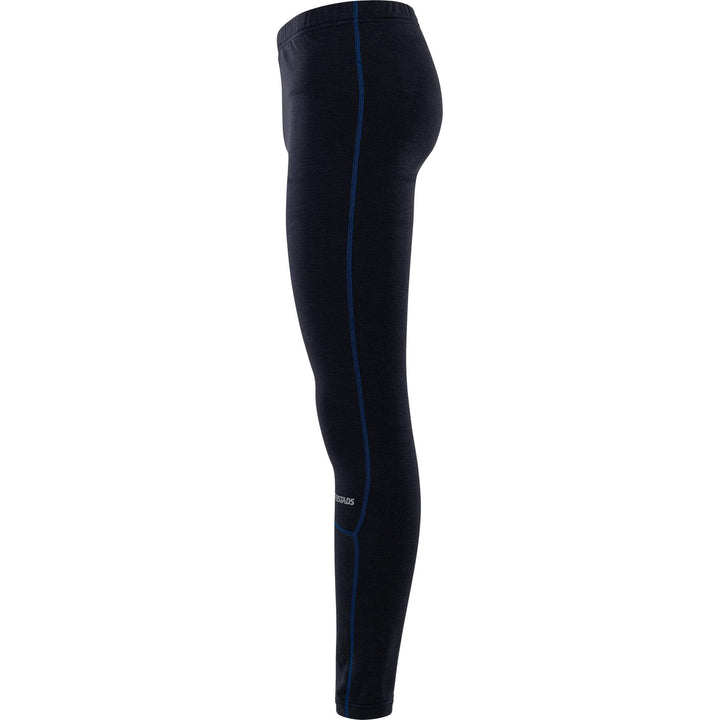 Fristads Polartec Moisture Wicking Base Layer Long Johns - 2078 PT Black Back2#colour_black