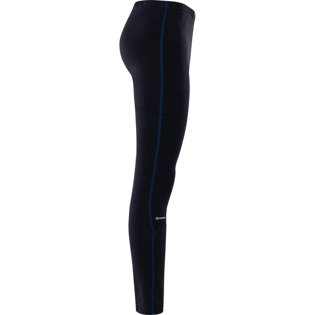 Fristads Polartec Moisture Wicking Base Layer Long Johns - 2078 PT Black Back3#colour_black