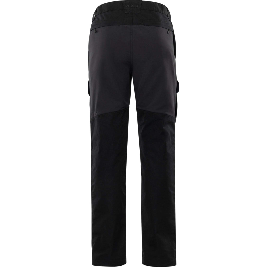 Fristads Service 4-Way-Stretch Panel Trousers - 2526 PLW Black Back1#colour_black