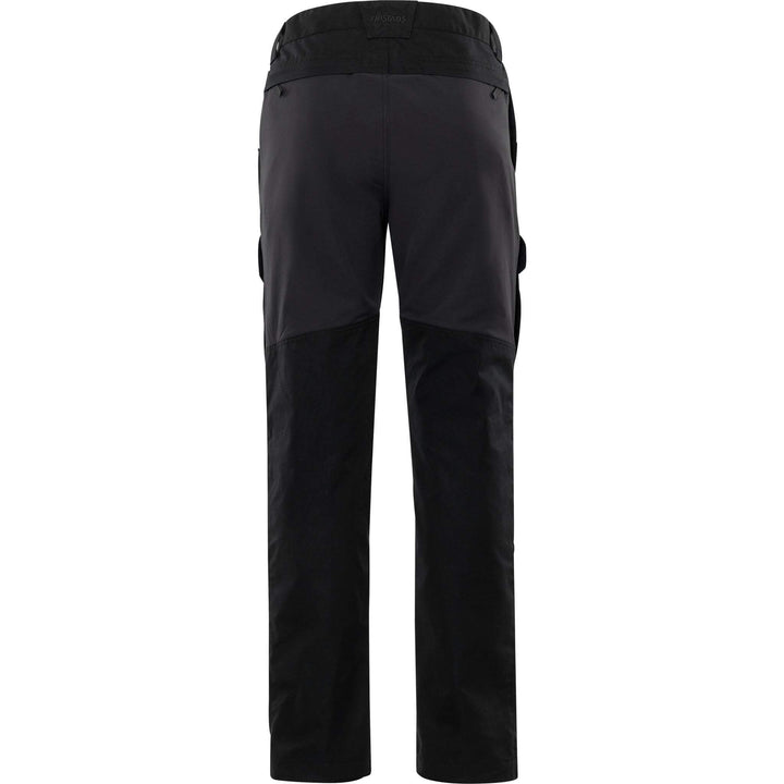 Fristads Service 4-Way-Stretch Panel Trousers - 2526 PLW Black Back1#colour_black