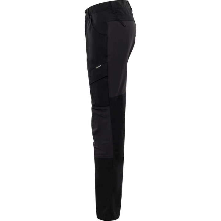 Fristads Service 4-Way-Stretch Panel Trousers - 2526 PLW Black Back2#colour_black