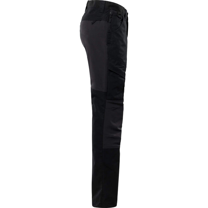 Fristads Service 4-Way-Stretch Panel Trousers - 2526 PLW Black Back3#colour_black