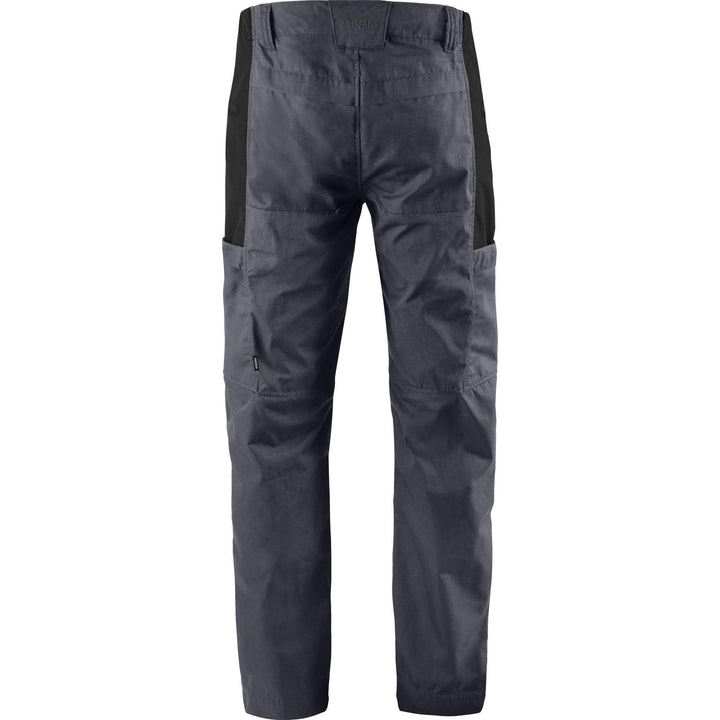 Fristads Service Lightweight Ripstop 4-Way-Stretch Panel Trousers - 2540 LWR Grey/Black Back1#colour_grey-black
