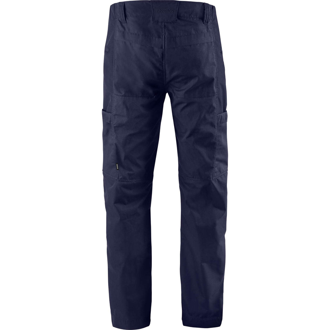Fristads Service Lightweight Ripstop 4-Way-Stretch Panel Trousers - 2540 LWR Navy Back1#colour_navy