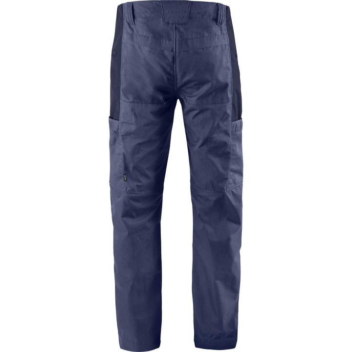 Fristads Service Lightweight Ripstop 4-Way-Stretch Panel Trousers - 2540 LWR Navy/Blue Back1#colour_navy-blue