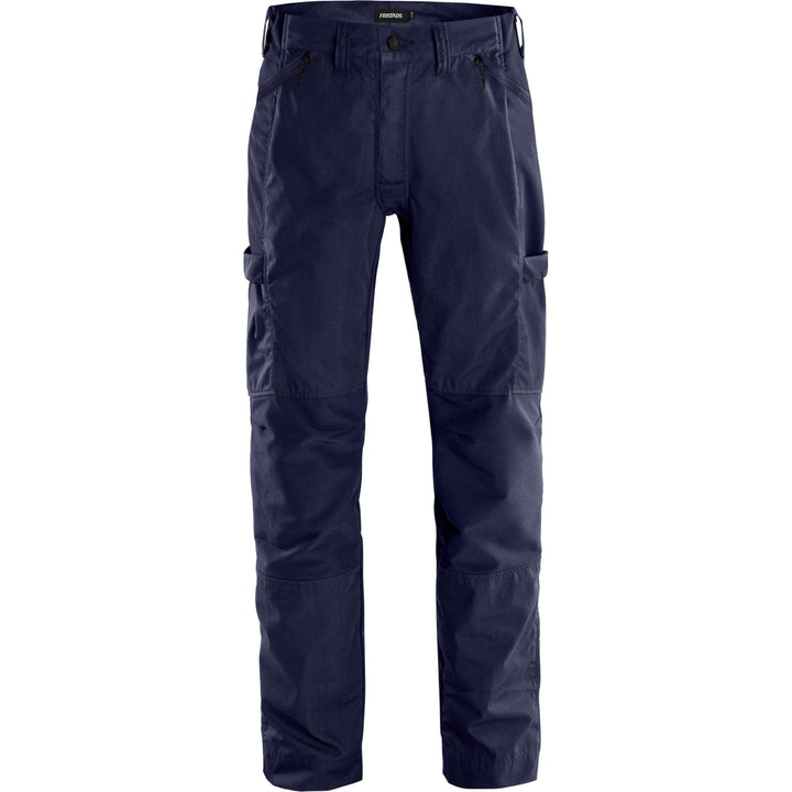 Fristads Service Lightweight Ripstop 4-Way-Stretch Panel Trousers - 2540 LWR Navy Front1#colour_navy