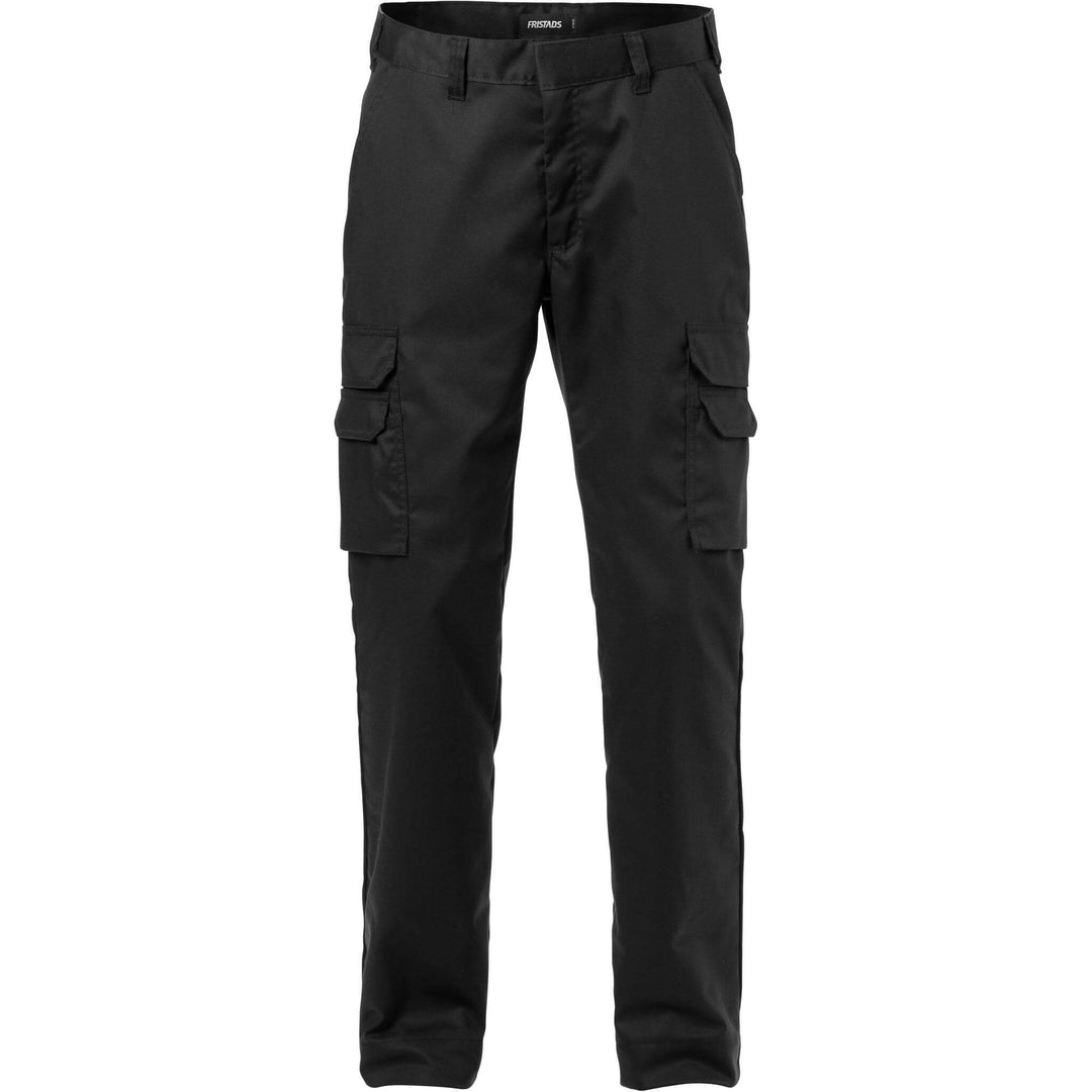 Fristads Service Trousers - 2100 STFP Black Front1#colour_black