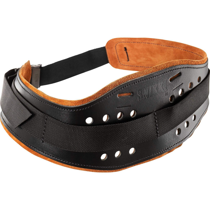 Fristads Snikki Leather Ergo Belt - 9319 LTHR Black Back1#colour_black