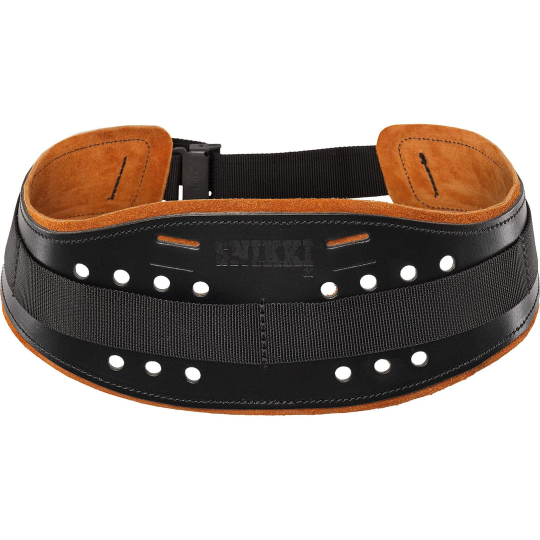 Fristads Snikki Leather Ergo Belt - 9319 LTHR Black Back2#colour_black