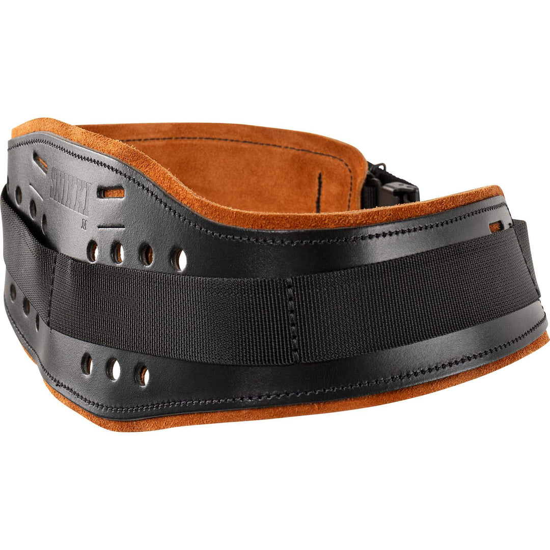 Fristads Snikki Leather Ergo Belt - 9319 LTHR Black Back3#colour_black