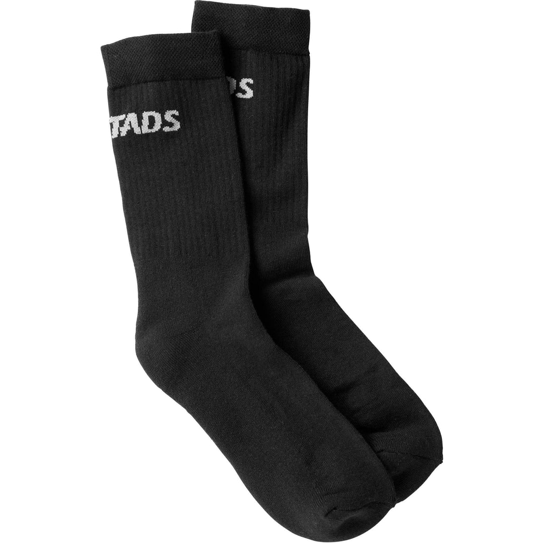 Fristads Socks 2-Pack - 9186 SOC Black Front2#colour_black