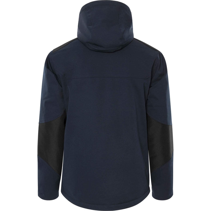 Fristads Softshell Stretch Insulated Winter Jacket - 1421 GSW Dark Navy Back1#colour_dark-navy
