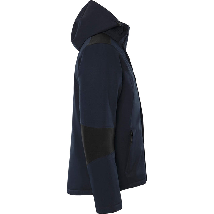 Fristads Softshell Stretch Insulated Winter Jacket - 1421 GSW Dark Navy Back3#colour_dark-navy