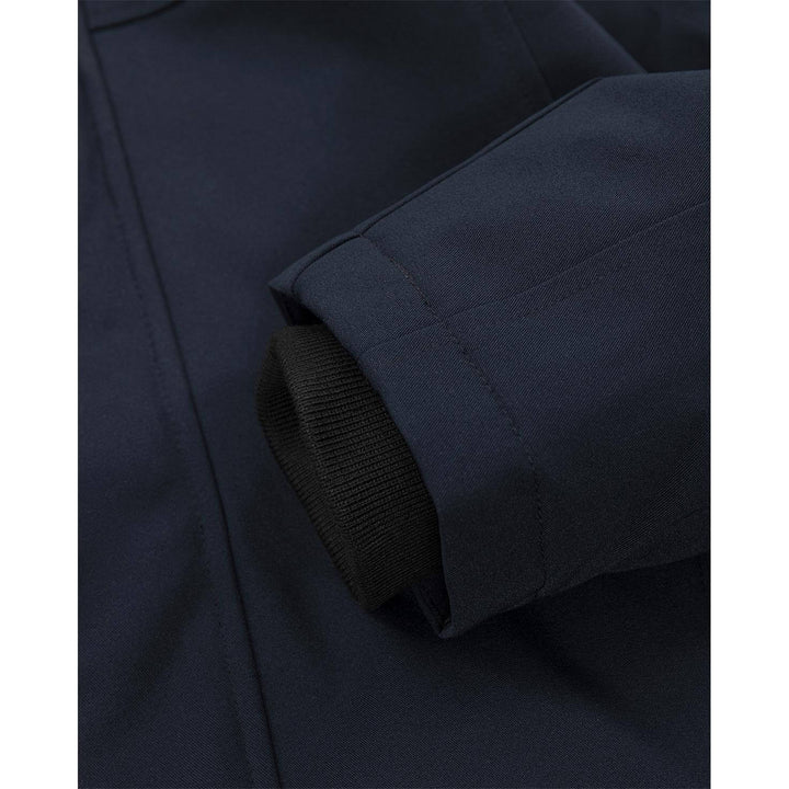 Fristads Softshell Stretch Insulated Winter Jacket - 1421 GSW Dark Navy Detail1#colour_dark-navy