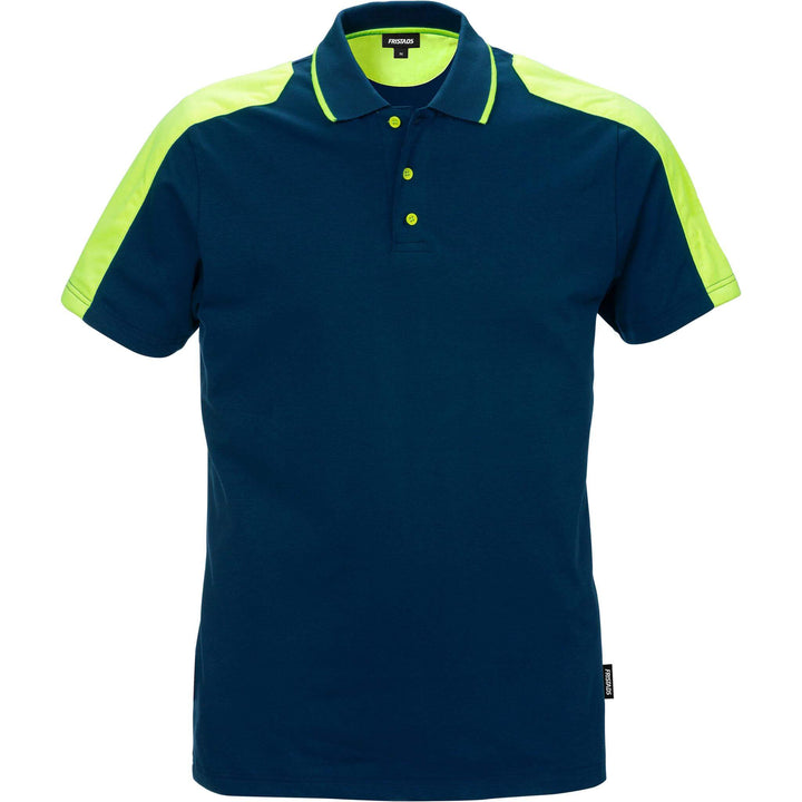 Fristads Stretch Polo Shirt - 7448 RTP Navy Front1#colour_navy