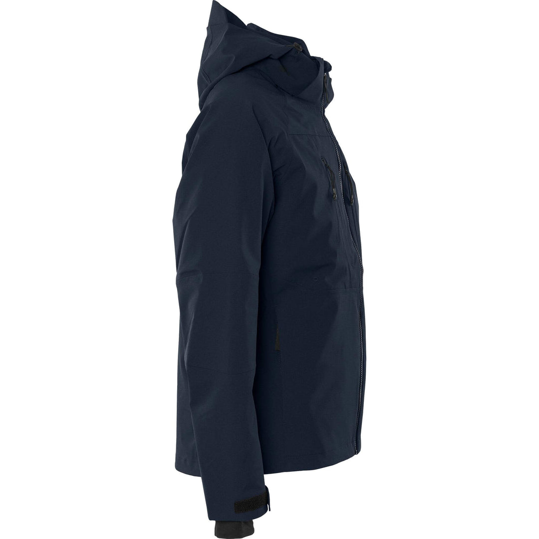 Fristads Stretch Waterproof Breathable Shell Jacket - 4881 GLS Dark Navy Back3#colour_dark-navy