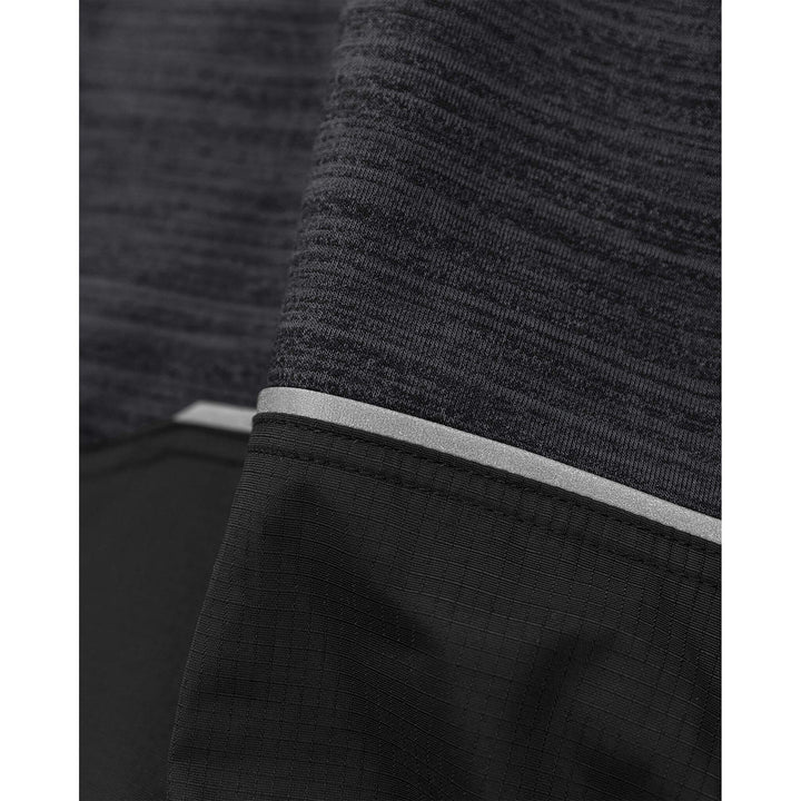 Fristads Sweatshirt Jacket - 7052 SMP Grey/Black Detail3#colour_grey-black