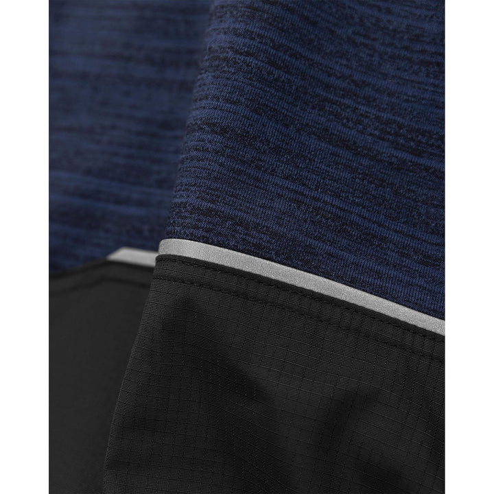 Fristads Sweatshirt Jacket - 7052 SMP Navy/Black Detail3#colour_navy-black