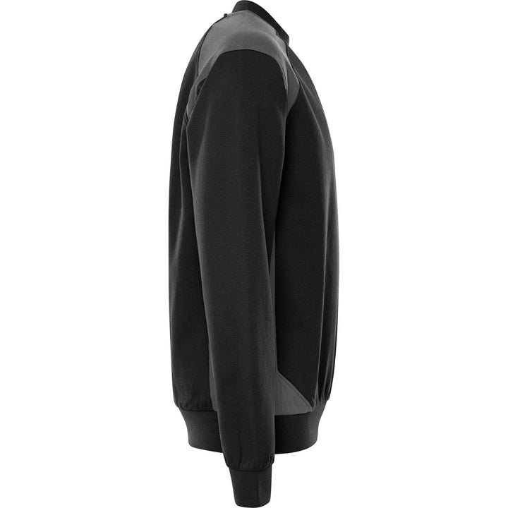 Fristads UV-Protective Sweatshirt - 7148 GSM Black/Grey Back3#colour_black-grey