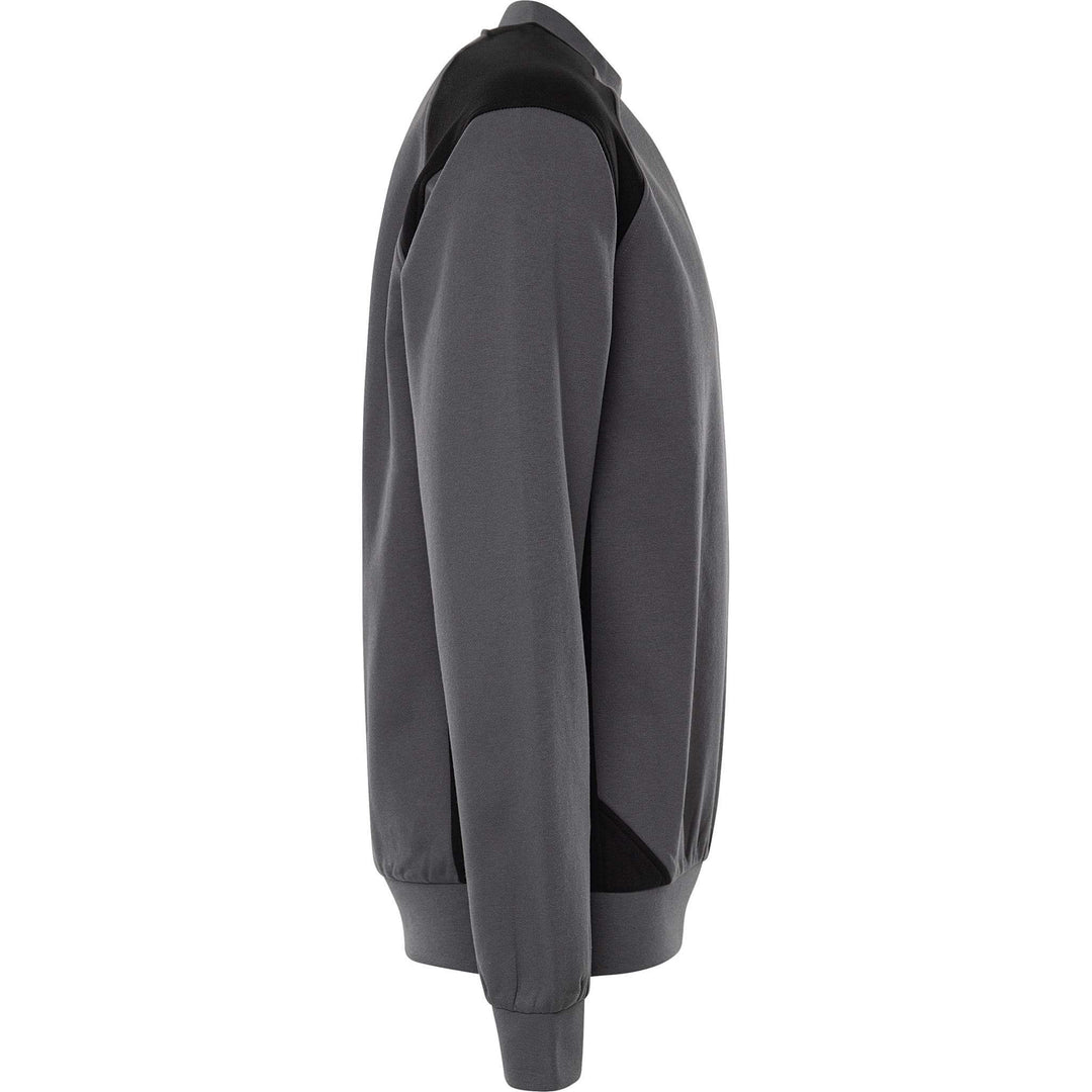 Fristads UV-Protective Sweatshirt - 7148 GSM Grey/Black Back3#colour_grey-black