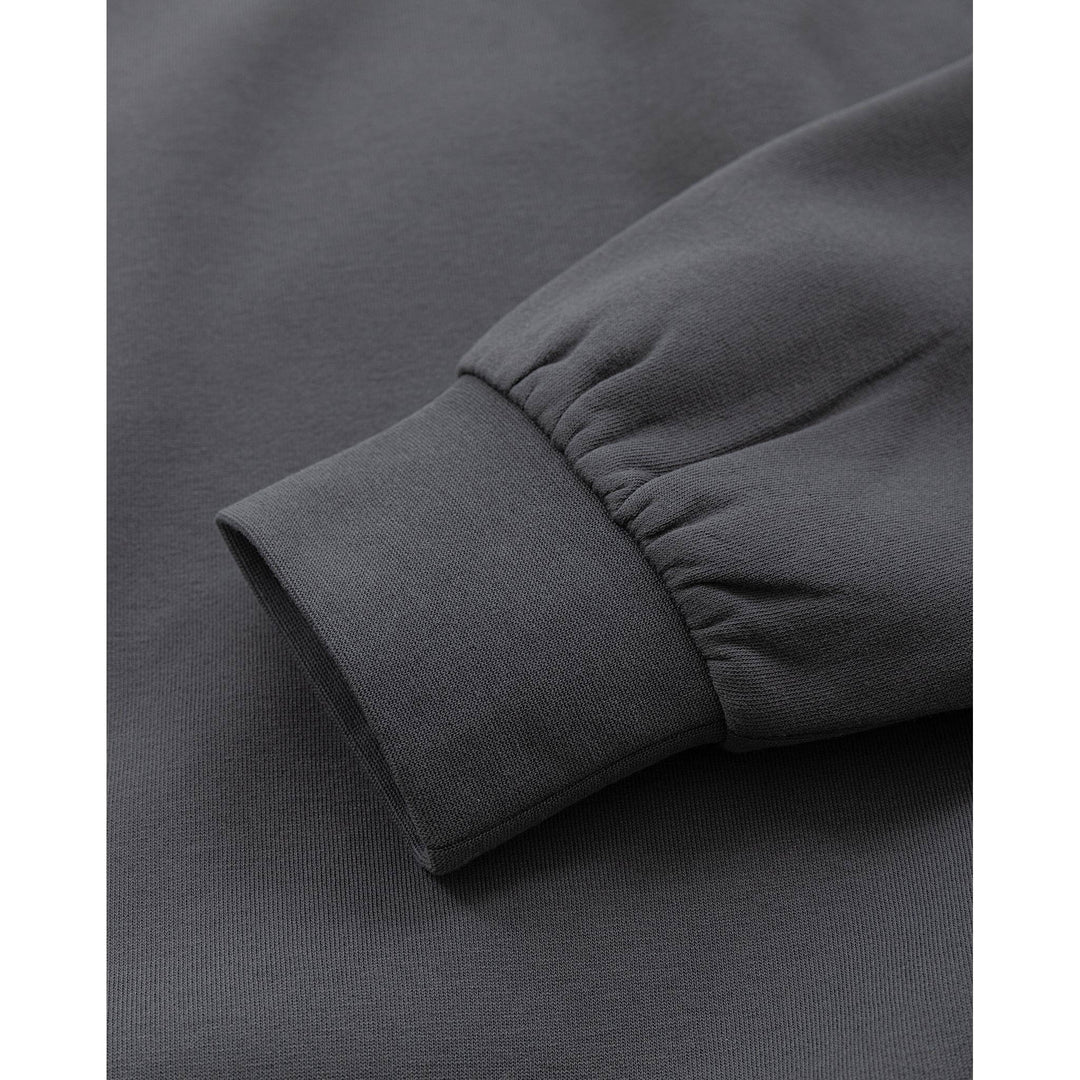 Fristads UV-Protective Sweatshirt - 7148 GSM Grey/Black Detail2#colour_grey-black