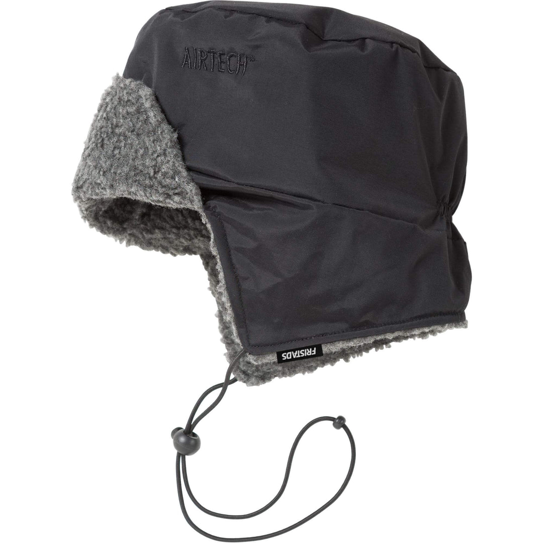 Fristads WAterproof Winter Hat - 9105 GTT Black Front1#colour_black